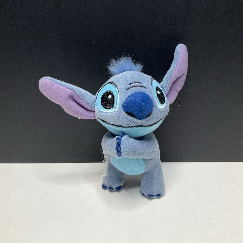 Disney Parks Authentic Lilo & Stitch - Stitch Magnet Hands Mini Plush 5.5"